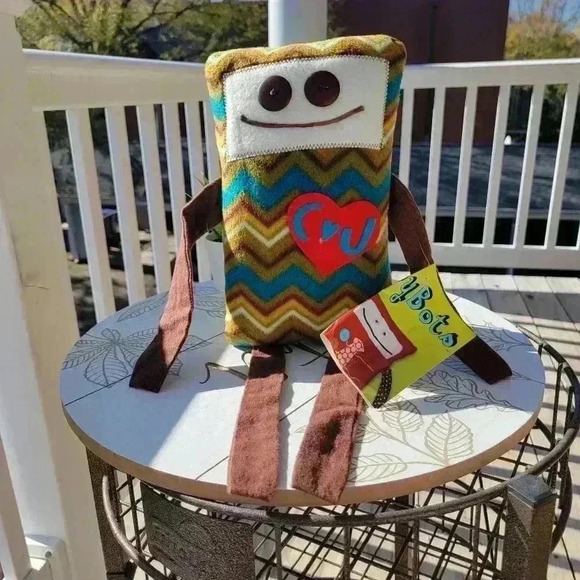 Grinchy Bots Handmade Sturdy Robot Plush for Children With Tag - Picture 1 of 10